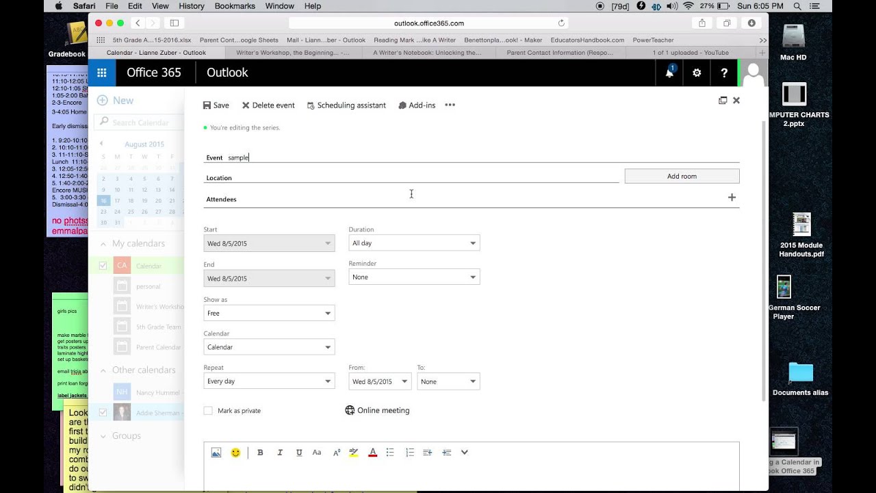 How To Accept A Shared Calendar YouTube How To Accept A Shared Calendar YouTube