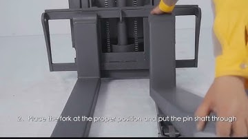 Assemble the welded fork