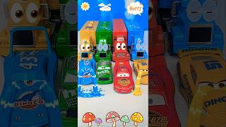 Lightning mcqueen, Dinoco, Doc Hudson, McQueen Truck, Disney Pixar Cars, Toys #toys #cars #mcqueen