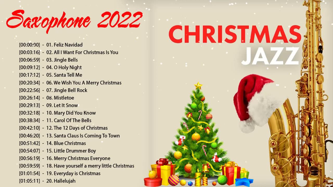 Saxophone Merry Christmas Istrumental Music 2022 Best Saxophone