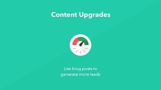 Tutorial - Content Upgrade