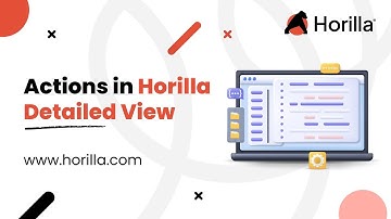 52. Actions in Horilla Detailed View | Free & Open Source HR Software | Free HRMS