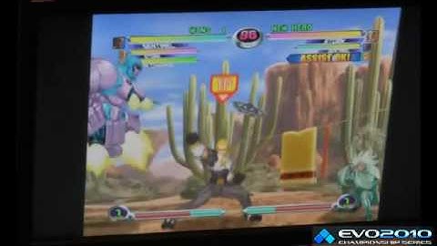 Evo 2K10 MvC2 Pool Match 14 Smooth Viper vs Regency Rob