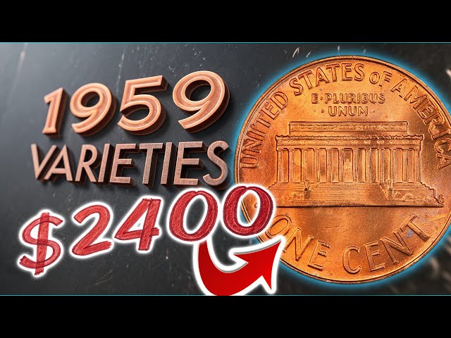 【希少！】【帯あり】お金がない! 1959 Lincoln Cent Varieties to Look For Worth Money - YouTube