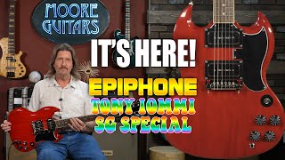 Just Released! Epiphone Tony Iommi SG Special!