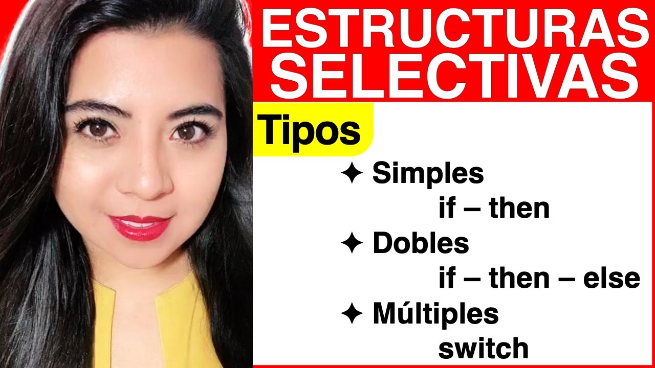ESTRUCTURA SELECTIVA SIMPLES, DOBLES Y MÚLTIPLES  (if-then, if-then-else y switch)