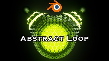 Abstract Sci-Fi Loop Using Geometry Proximity - Blender Tutorial
