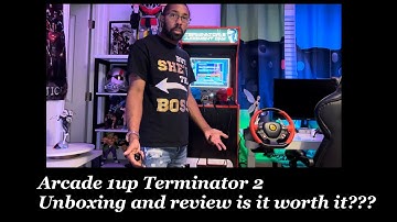 Unboxing and review of $299 deal of terminator 2 arcade 1up