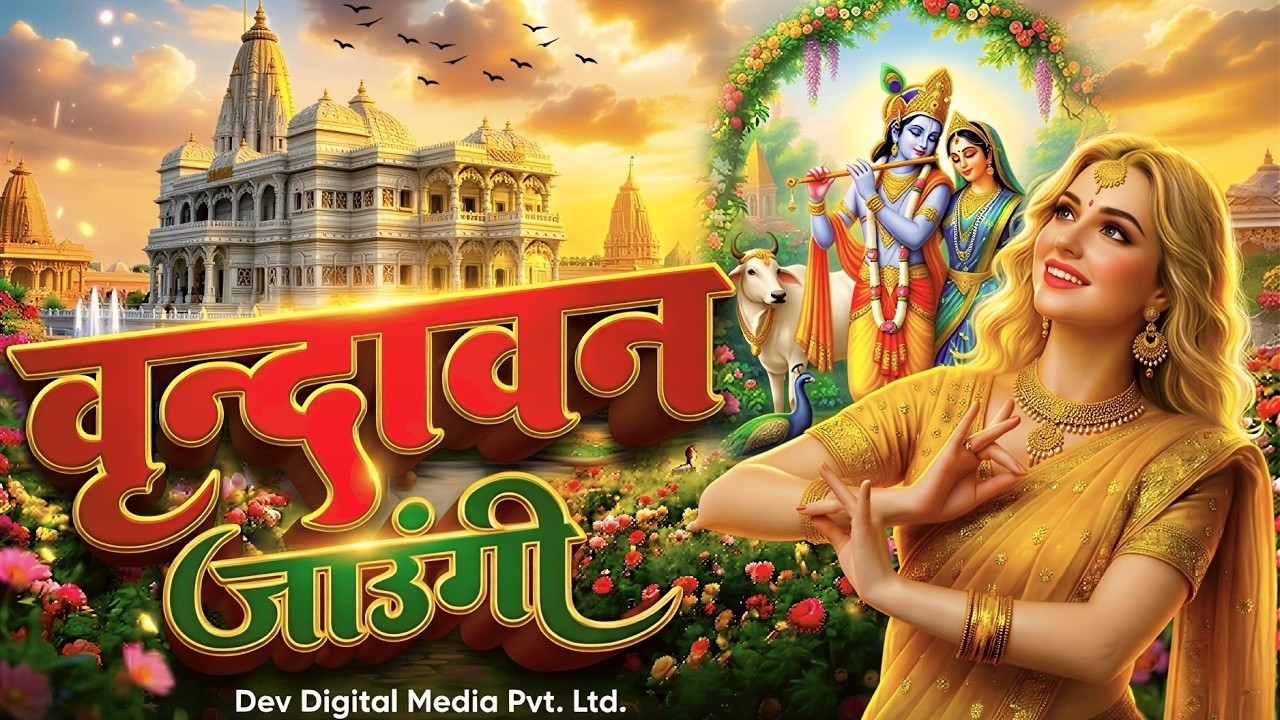 तेरी मुरली की धुन सुनने मैं बरसाने से आयी Teri Murli Ki Dhun Most Popular Radha Krishna #bhajan