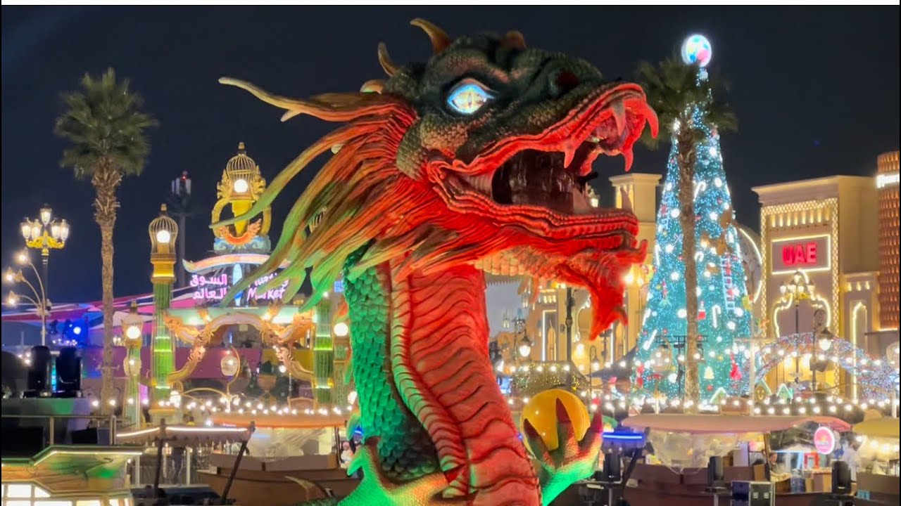 Floating restaurant Global Village YouTube