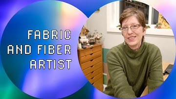 Needle felting, fabric collage, graphic design, and creative fulfillment: Libby Mortensen