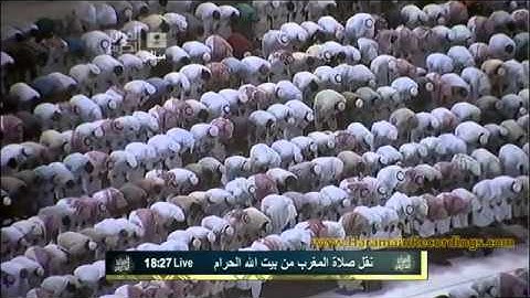 سورة البلد  والتين    الشيخ عبدالرحمن السديس من صلاة المغرب  بتاريخ 25 09 2011