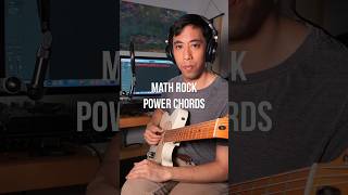 Mathy 1st Inversion Power Chords #mathrock #guitarlesson #guitarchords #chords #jazzguitar #guitar