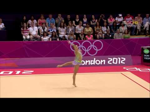 올림픽 2012 런던올림픽 리듬체조 손연재 결선 후프