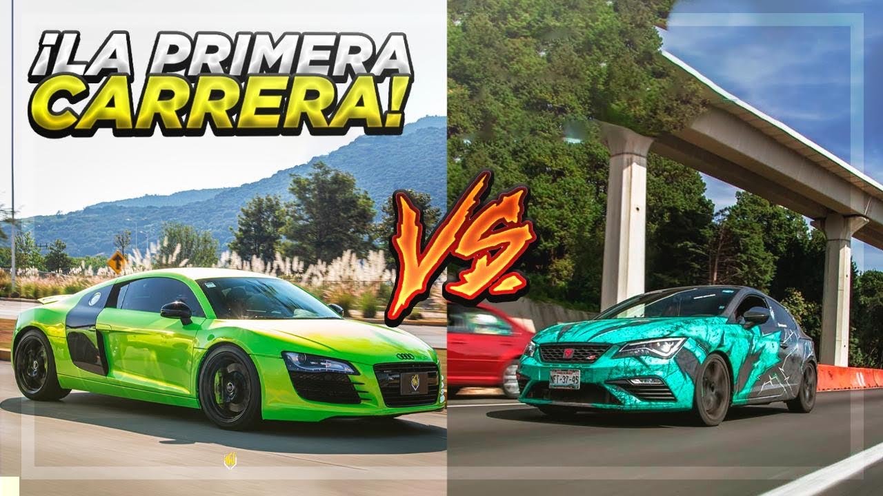 VOY A CORRER MI AUDI R8 C0NTRA ESTE CUPRA STAGE 3+ | ManuelRivera11
