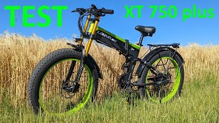 Lankeleisi XT 750 plus - Test du Fat bike pliable de 1000w et 17.5Ah