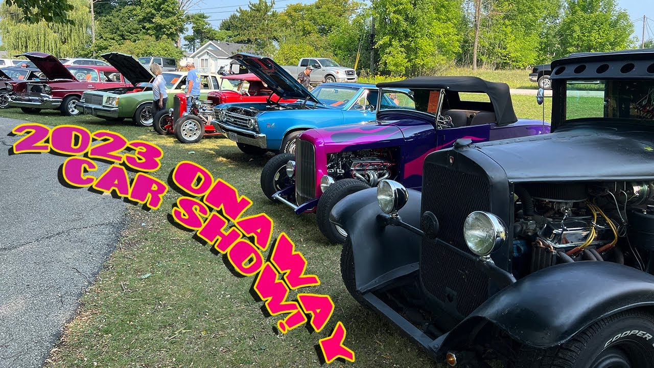 2023 Onaway Car ShowOnaway Michigan81923 YouTube