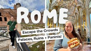Escape the Crowds in Rome: Hidden Palaces, Secret Art, & The Best Panini (Caravaggio + Trajan Forum)