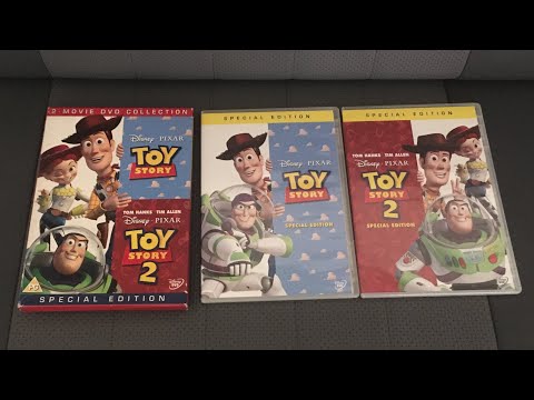 Toy Story + Toy Story 2 "Double Feature" DVD Opening & Closing (United Kingdom: 2010)