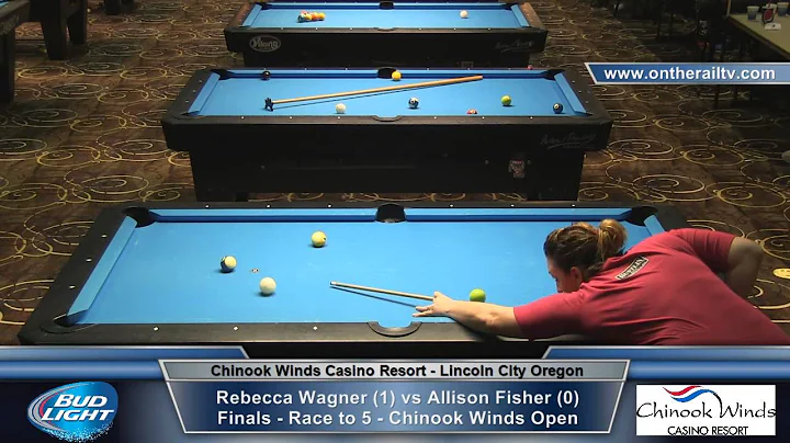 2015 CWO 10 Ball Finals - Allison Fisher vs Rebecc...