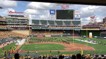 Bison Intro at Target Field