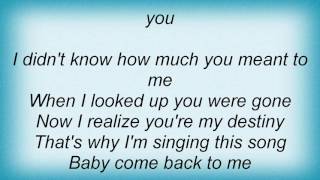 B2k - I&#39;m Not Finished Lyrics