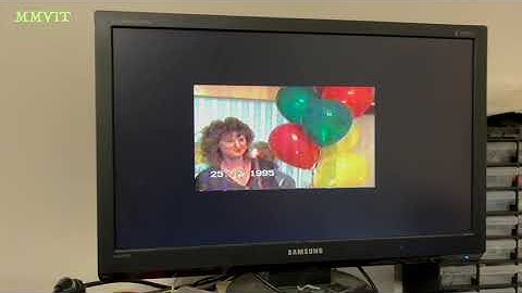 VideoLogic DVA-4000/MCA Demo - IBM PS/2 Video Capture