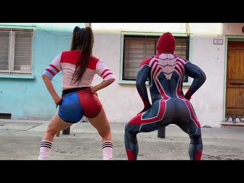 Spider-Man VS Harley Quinn - Twerk Battle