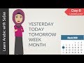 Day 8 5 arabic words a day  learn arabic with safaa