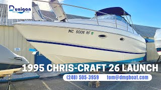 [SOLD] 1995 Chris Craft 26 Crowne Virtual Video Tour