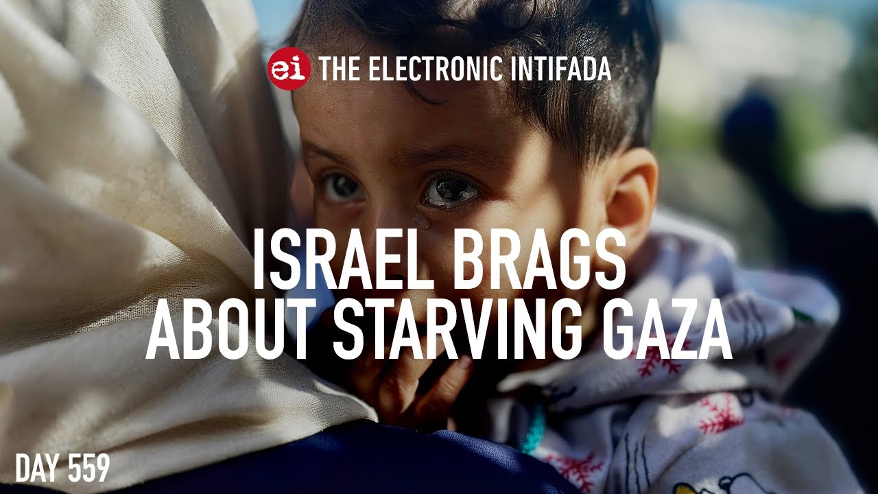 Israel brags about starving Gaza, with Nora Barrows-Friedman