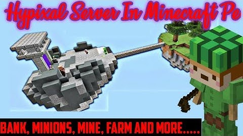 || Best Skyblock server || Hypixal Server In Minecraft Pocket Edition | Project Ares Release Again |