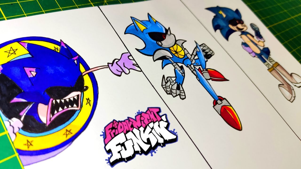 dibupablo - SÚPER SONIC 🎤 De SONIC EXE 2.0 FRIDAY NIGHT FUNKIN MOD en mí  canal Dibupablo 👍. #Dibupablo #Dibupablofunkopop #fnfsupersonic #fnf  #fnfsonic #fnfsonicexe #sonicfanart #sonic #artwork #dibujosdesonic  #supersonic #artcomic #comicart #comic #