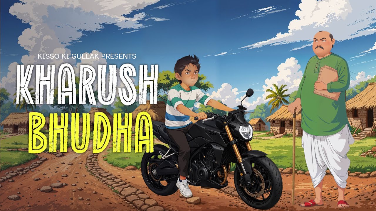 Kharush Bhudha | hindi Anime kahaniya moral stories