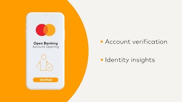Mastercard Open Banking for Account Opening - Account Owner Verification with identity insights