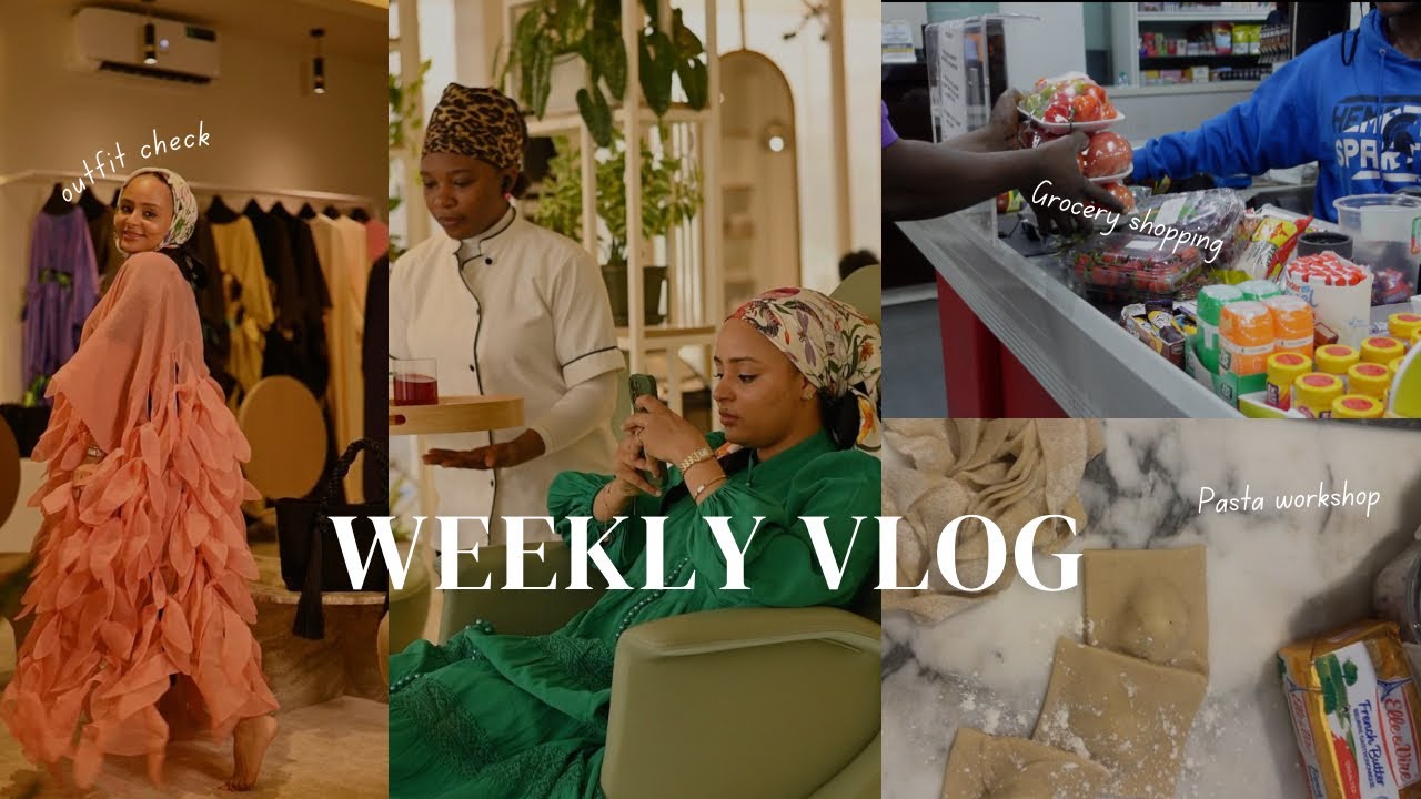 Weekly vlog: Homemade Pasta, Grocery run, wild police encounter and brand shoots. | Life in Nigeria