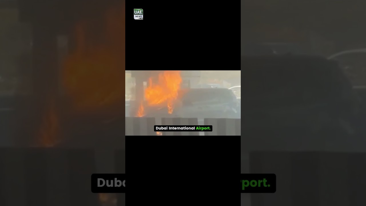 Dubai International Airport Terminal 1 Caught Fire  