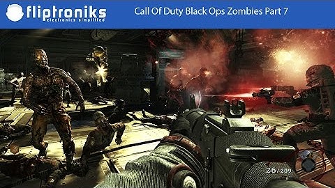 Call of Duty Black Ops Zombies IOS / Android HD Gameplay Part 7 - Fliptroniks.com