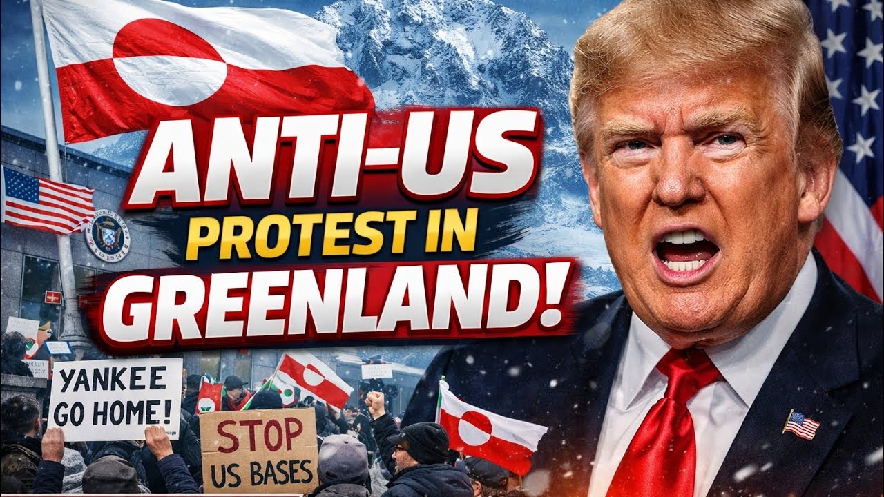 Greenland Protests American Presence |US Consulate Surrounded by Demonstrators|