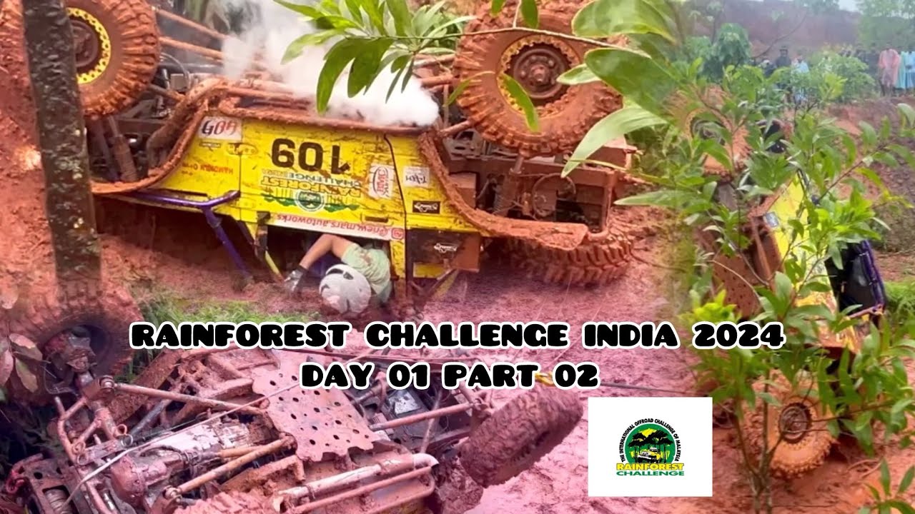 Rainforest Challenge India 2024 | Day 01 Part 0 2 | RFC Goa 2024 | Offroad 4x4 | RFC | Memory Maker