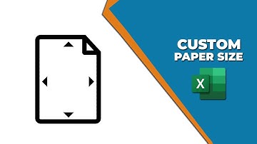 How to change custom paper size in Microsoft Excel