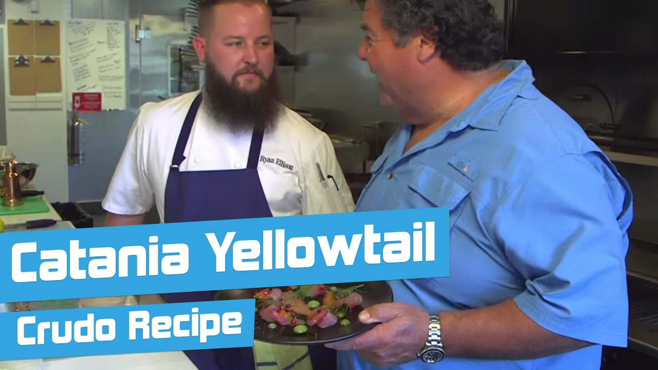 Catania Yellowtail Crudo Recipe With Dan Hernandez SPORT FISHING