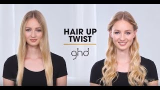 Half Up Twist | ghd Hairstyle How-To screenshot 3