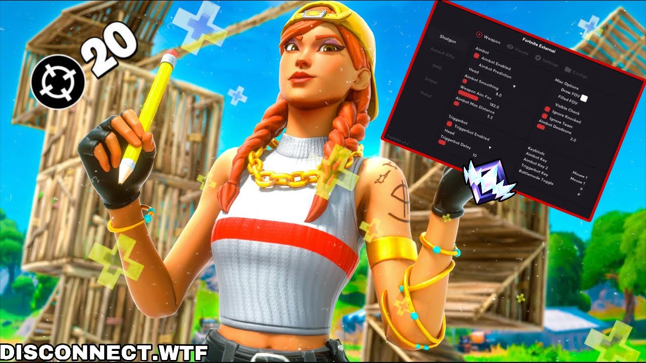 CHEATING With The BEST Fortnite CHEAT in UNREAL Lobby .... 🏆 ...