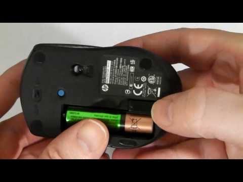 HP x3000 wireless mouse (a look at)