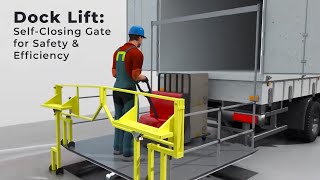 Animated Dock Lift System for Material Handling Industry