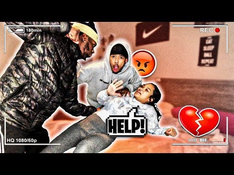 A.B.U.S.I.V.E BOYFRIEND PRANK IN FRONT OF MY BROTHER!! (GETS REAL HEATED)