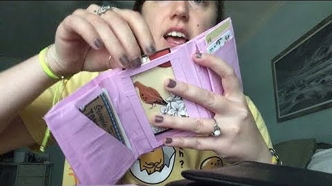 Making a duct tape wallet pt. 2! ✂️💳📏 lofi asmr