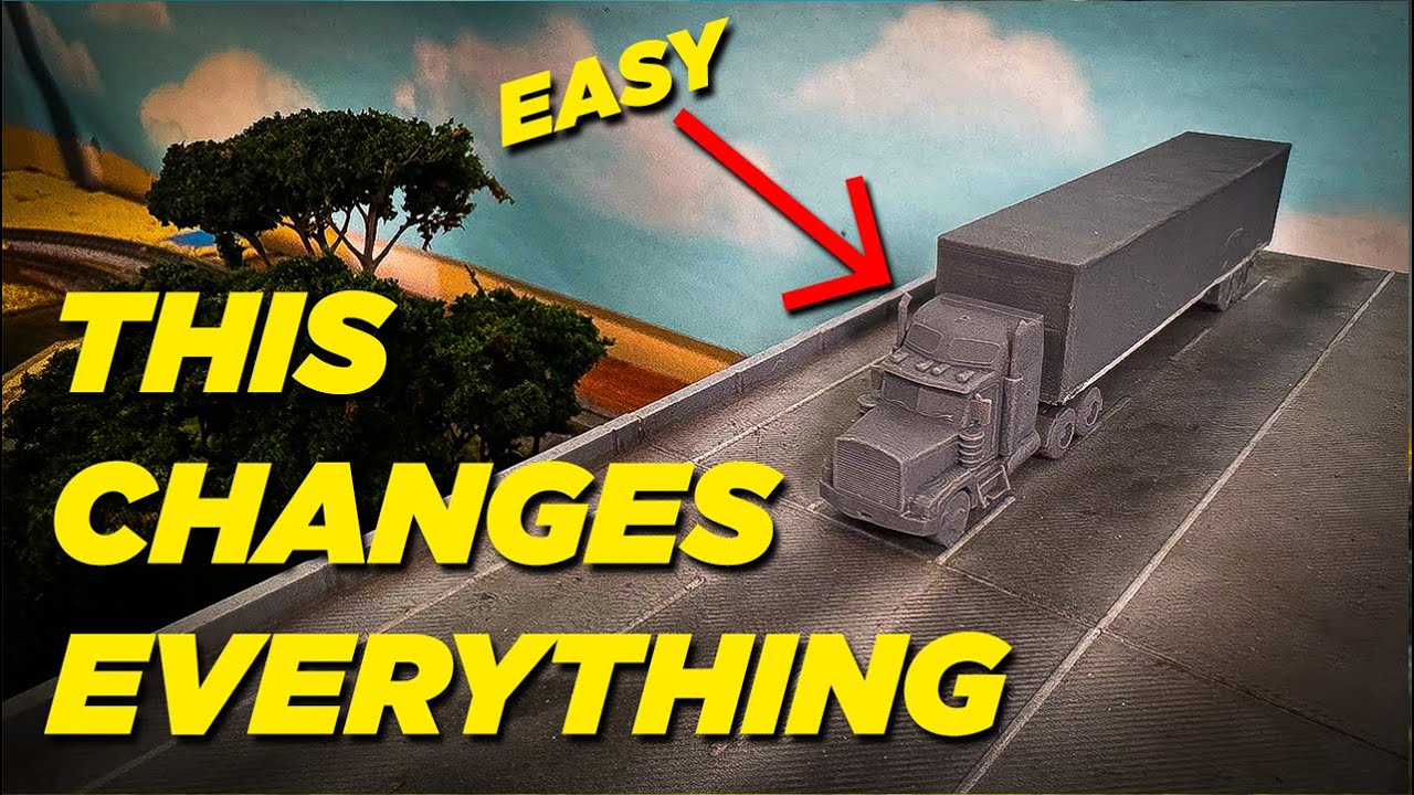 Model Railroad 3D Printing Just Got WAAAY EASIER!