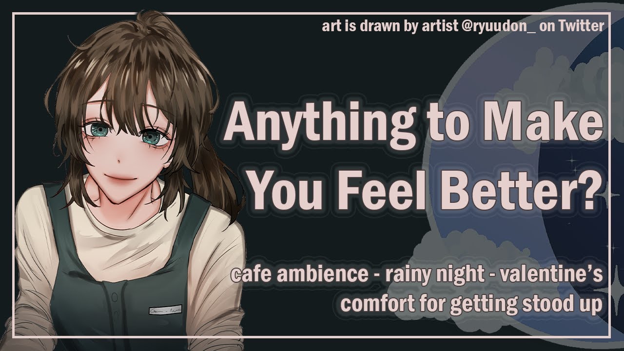 I'll Stay With You [Closing Hours] [Valentine's Day] [Cafe Ambience] [F4A] ASMR Roleplay